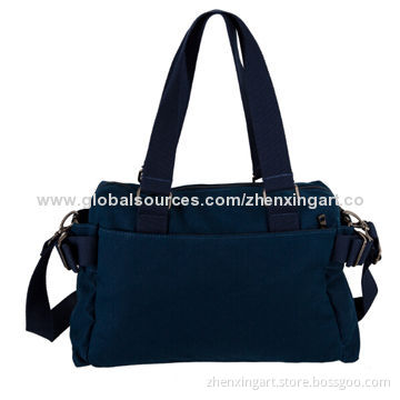 Canvas Handbag with Strap